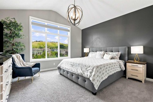 699 Cranston Avenue Se, Calgary, AB - Indoor Photo Showing Bedroom