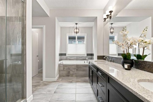 699 Cranston Avenue Se, Calgary, AB - Indoor Photo Showing Bathroom