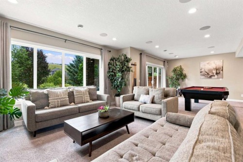 699 Cranston Avenue Se, Calgary, AB - Indoor Photo Showing Living Room