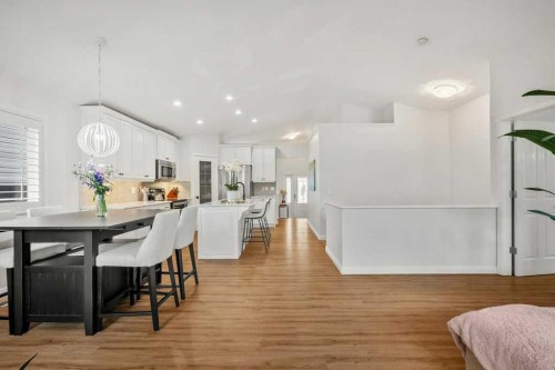 284 Prestwick Estate Way Se, Calgary, AB - Indoor Photo Showing Dining Room