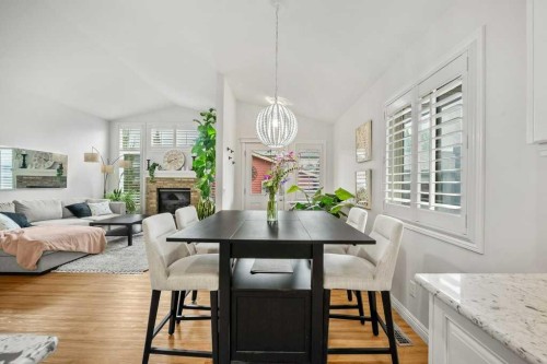284 Prestwick Estate Way Se, Calgary, AB - Indoor Photo Showing Dining Room