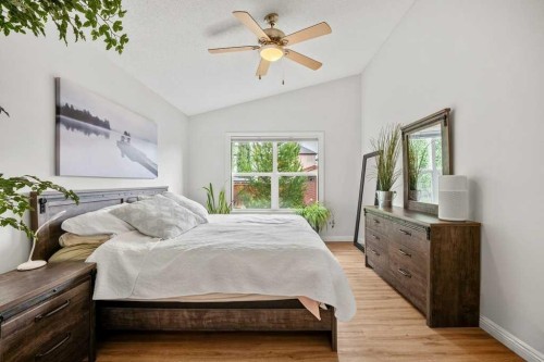 284 Prestwick Estate Way Se, Calgary, AB - Indoor Photo Showing Bedroom