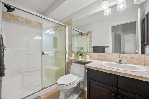 284 Prestwick Estate Way Se, Calgary, AB - Indoor Photo Showing Bathroom