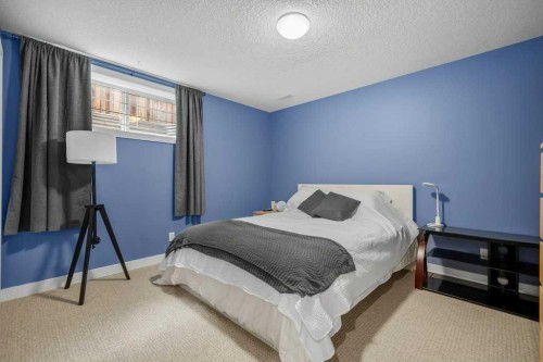 284 Prestwick Estate Way Se, Calgary, AB - Indoor Photo Showing Bedroom
