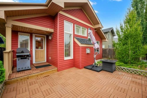 284 Prestwick Estate Way Se, Calgary, AB - Outdoor With Deck Patio Veranda With Exterior