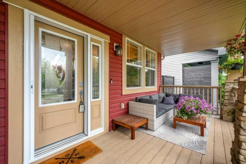284 Prestwick Estate Way Se, Calgary, AB - Outdoor With Deck Patio Veranda With Exterior