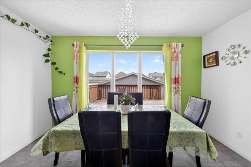 244 Silverado Range View Sw, Calgary, AB - Indoor Photo Showing Dining Room