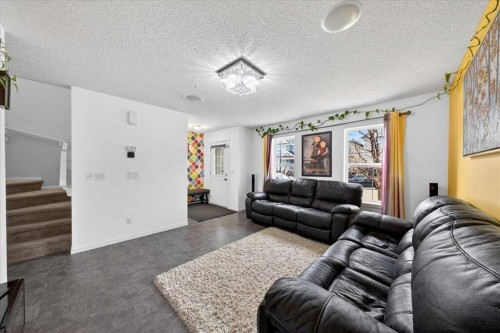 244 Silverado Range View Sw, Calgary, AB - Indoor Photo Showing Living Room