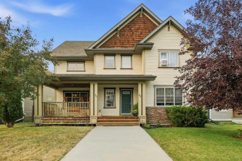 26 Copperpond Place Se, Calgary, AB - Outdoor With Deck Patio Veranda With Facade