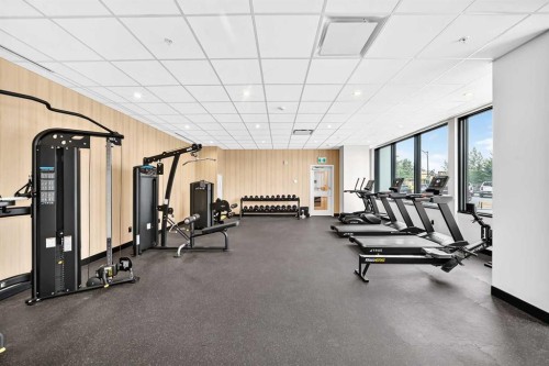 712-730 2 Avenue Sw, Calgary, AB - Indoor Photo Showing Gym Room