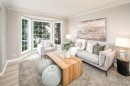 79 Hamptons Heights Nw, Calgary, AB  - Indoor Photo Showing Living Room 