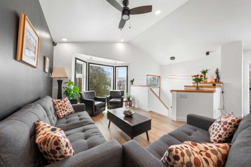 163 Taravista Street Ne, Calgary, AB - Indoor Photo Showing Living Room