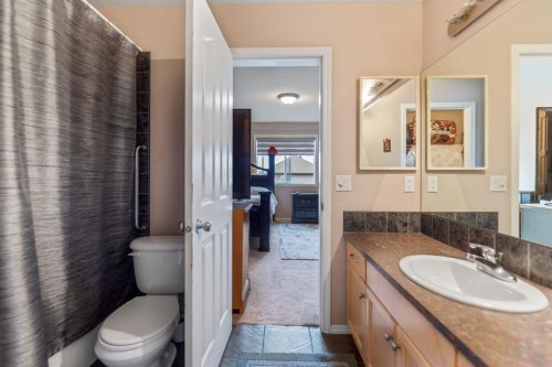 20 Saddlecrest Terrace Ne, Calgary, AB - Indoor Photo Showing Bathroom