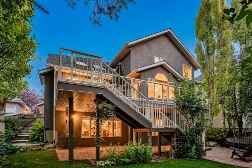 134 Schiller Crescent Nw, Calgary, AB - Outdoor With Balcony With Deck Patio Veranda