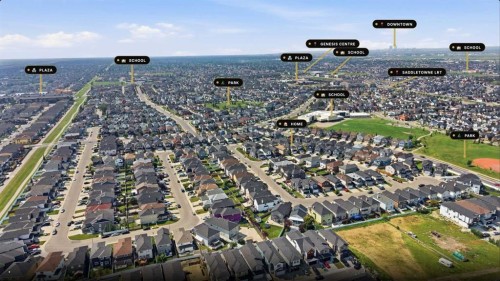 154 Saddleland Close Ne, Calgary, AB - Outdoor With View