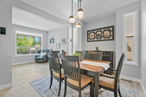 100 Drake Landing Common, Okotoks, AB - Indoor Photo Showing Dining Room