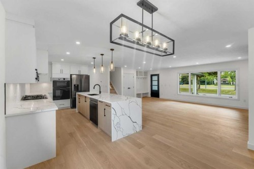 816 Lake Ontario Drive Se, Calgary, AB - Indoor Photo Showing Kitchen With Upgraded Kitchen