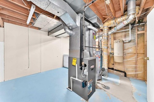 128 Erin Woods Drive Se, Calgary, AB - Indoor Photo Showing Basement