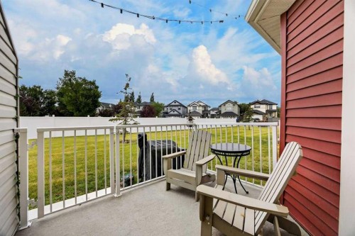 211 Bayside Point Sw, Airdrie, AB - Outdoor With Deck Patio Veranda With Exterior
