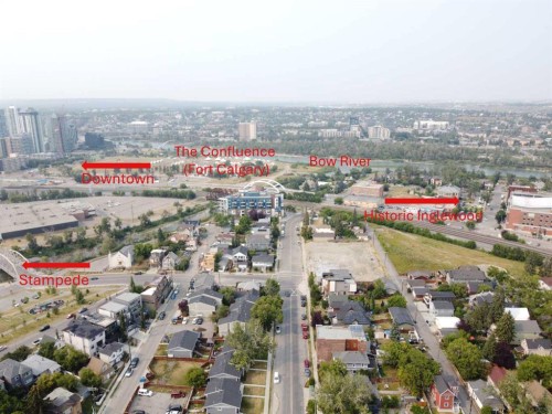 1117 8 Street Se, Calgary, AB - Outdoor With View