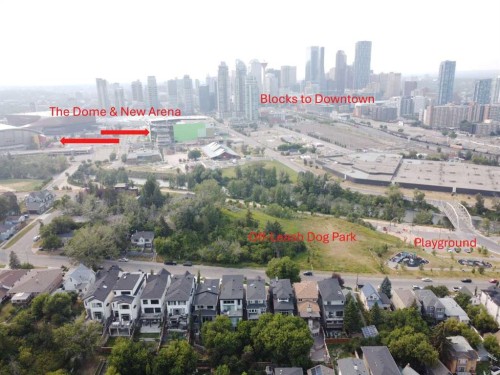 1117 8 Street Se, Calgary, AB - Outdoor With View