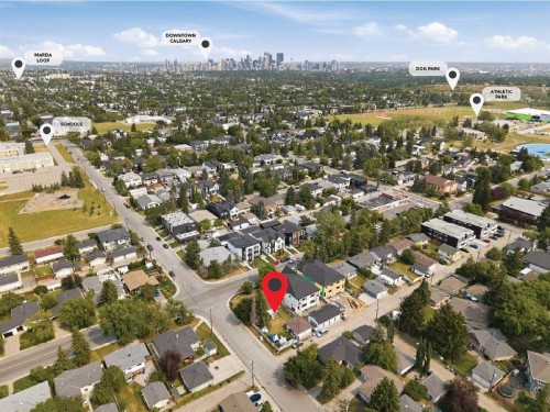 5604 21 Street Sw, Calgary, AB - Outdoor With View