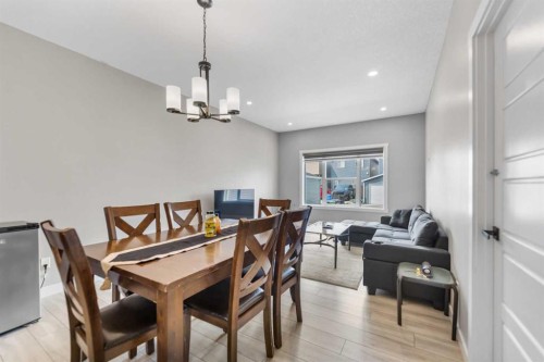 75 Homestead Park Ne, Calgary, AB - Indoor Photo Showing Dining Room