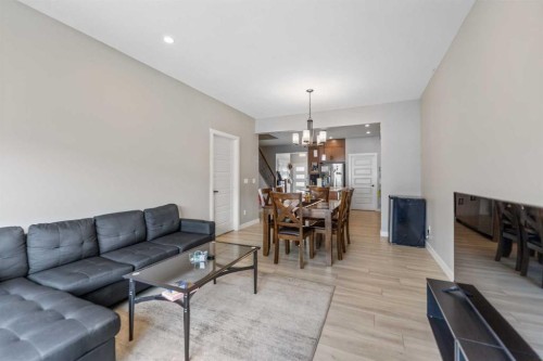75 Homestead Park Ne, Calgary, AB - Indoor Photo Showing Living Room