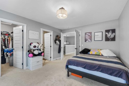 75 Homestead Park Ne, Calgary, AB - Indoor Photo Showing Bedroom