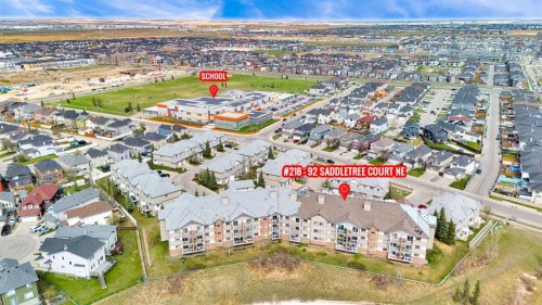 218-92 Saddletree Court Ne, Calgary, AB - Outdoor With View