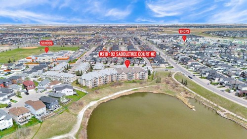 218-92 Saddletree Court Ne, Calgary, AB - Outdoor With View