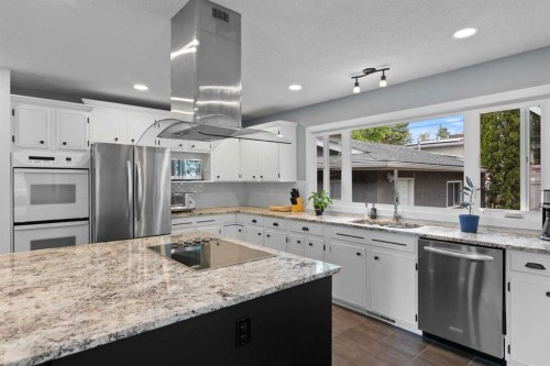 20 Mapleburn Drive Se, Calgary, AB - Indoor Photo Showing Kitchen With Upgraded Kitchen