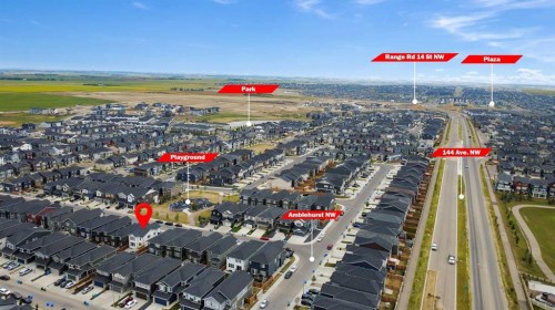 89 Amblehurst Gardens Nw, Calgary, AB - Outdoor With View