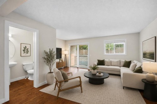 89 Pantego Lane Nw, Calgary, AB - Indoor Photo Showing Living Room