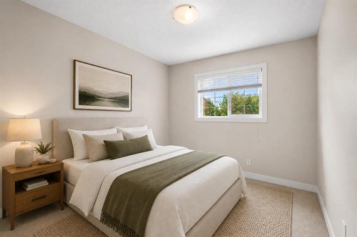 89 Pantego Lane Nw, Calgary, AB - Indoor Photo Showing Bedroom