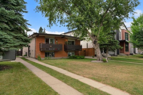 431 37 Street Sw, Calgary, AB - Outdoor With Balcony With Facade