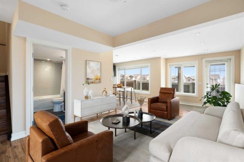 196 Nolanfield Way Nw, Calgary, AB - Indoor Photo Showing Living Room