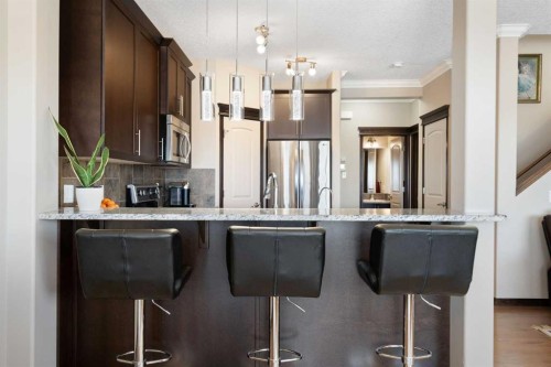 196 Nolanfield Way Nw, Calgary, AB - Indoor Photo Showing Kitchen With Upgraded Kitchen