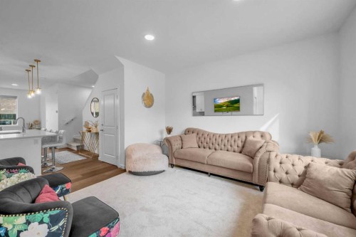 84 Savanna Place Ne, Calgary, AB - Indoor Photo Showing Living Room