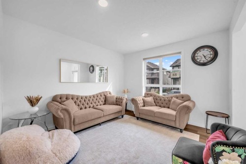 84 Savanna Place Ne, Calgary, AB - Indoor Photo Showing Living Room