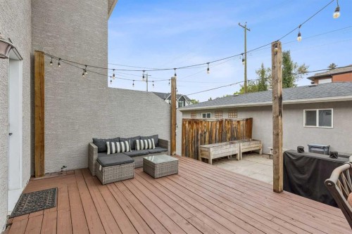 3444 3 Avenue Nw, Calgary, AB - Outdoor With Deck Patio Veranda With Exterior