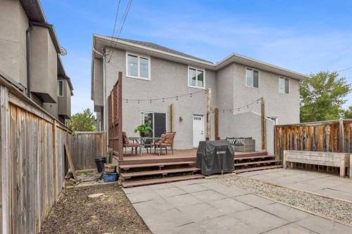 3444 3 Avenue Nw, Calgary, AB - Outdoor With Deck Patio Veranda With Exterior