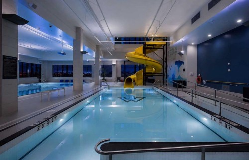 508-24 Mahogany Path Se, Calgary, AB - Indoor Photo Showing Other Room With In Ground Pool