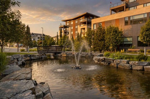 508-24 Mahogany Path Se, Calgary, AB - Outdoor With Body Of Water
