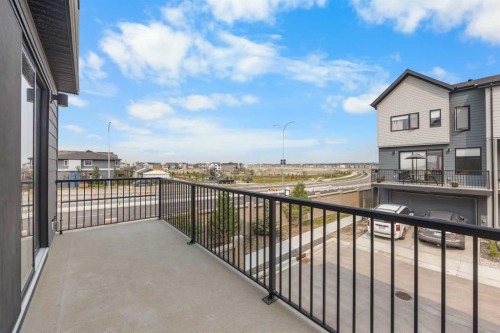 615 Evanston Link Nw, Calgary, AB - Outdoor With Balcony With Exterior