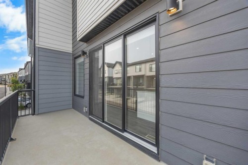 615 Evanston Link Nw, Calgary, AB - Outdoor With Balcony With Exterior