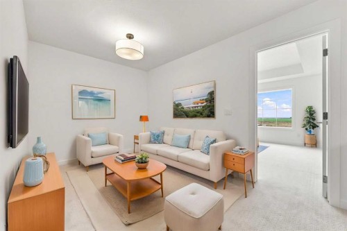 268 Huxbury View Ne, Calgary, AB - Indoor Photo Showing Living Room