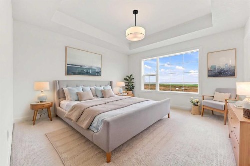 268 Huxbury View Ne, Calgary, AB - Indoor Photo Showing Bedroom