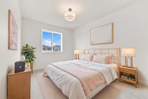 268 Huxbury View Ne, Calgary, AB - Indoor Photo Showing Bedroom