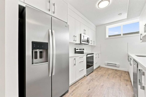 268 Huxbury View Ne, Calgary, AB - Indoor Photo Showing Kitchen With Upgraded Kitchen
